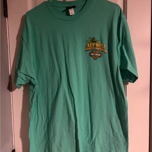 Harley-Davidson Teal Short Sleeve Tee